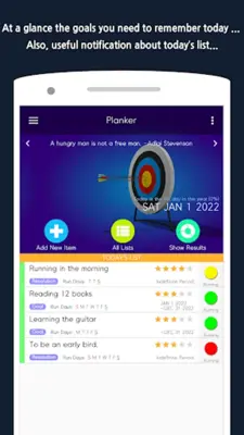 Planker  Plan & Goal Reminder android App screenshot 4